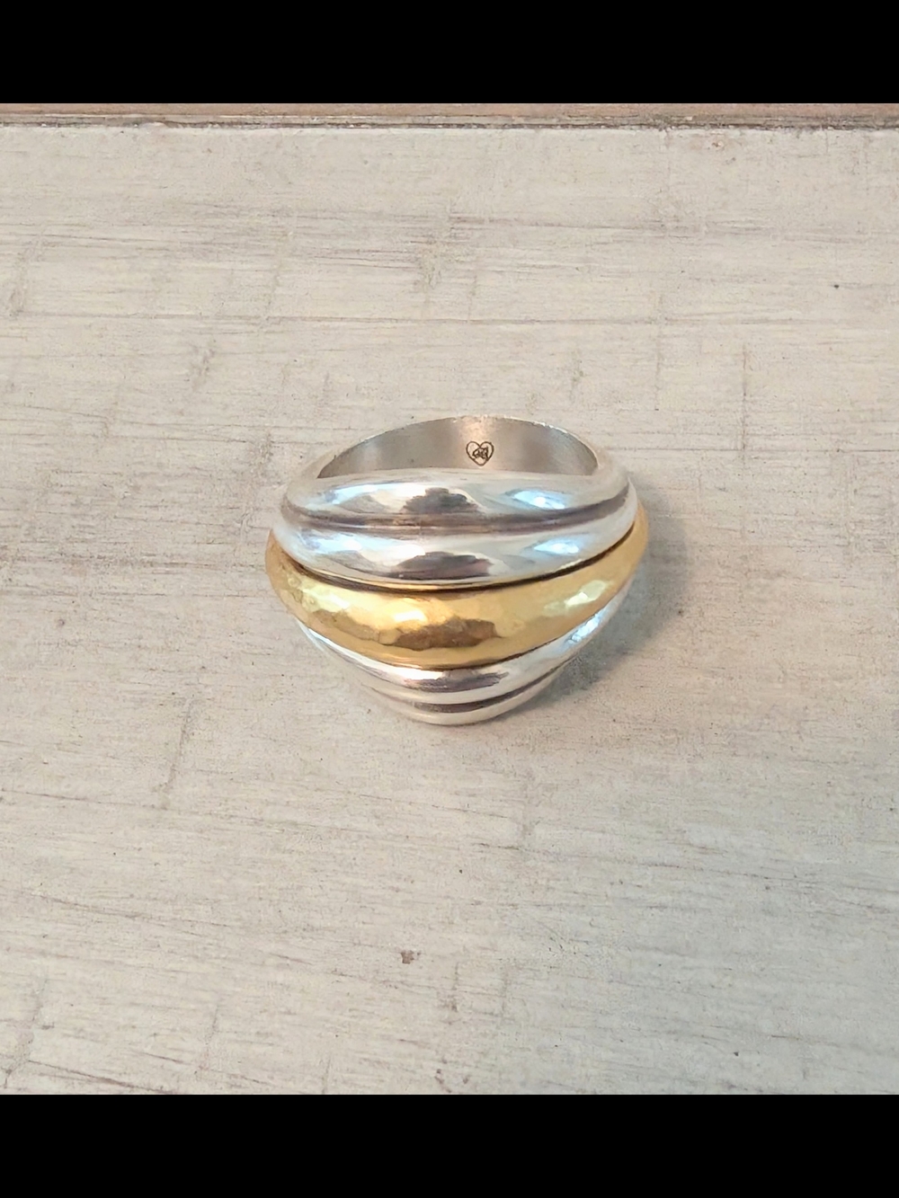 Brighton Ferrara Deco Ring Size 8